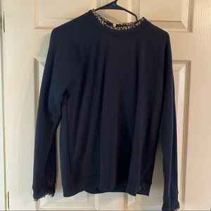 J Crew Cheetah Pullover